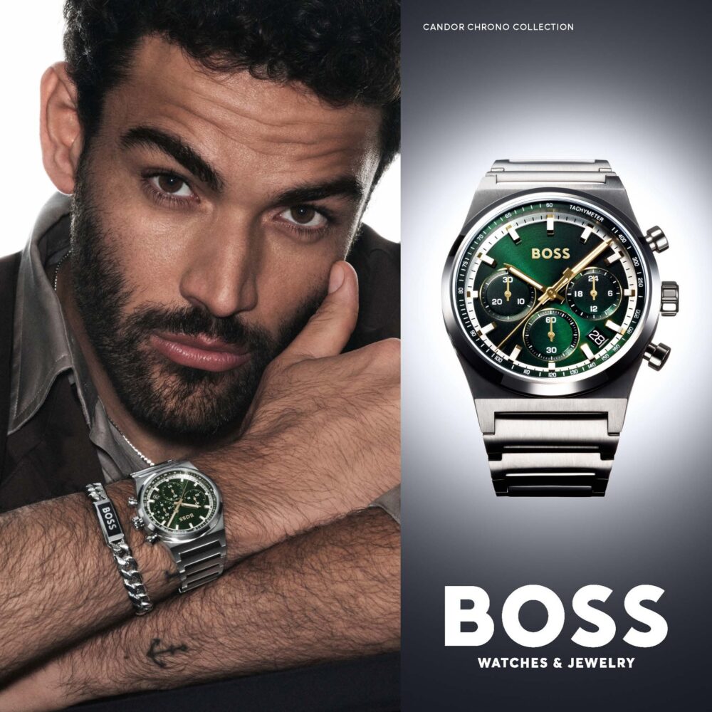 Illustration de la marque Boss montres et bijoux