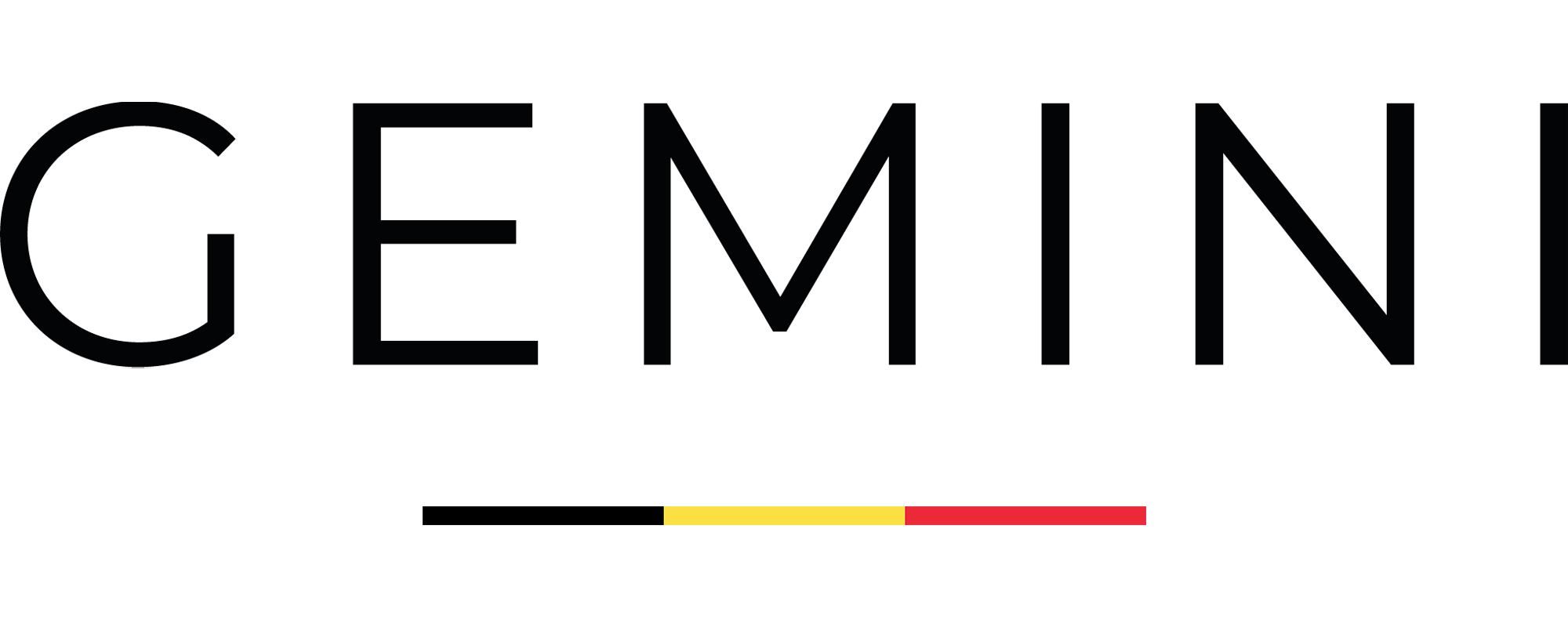 Logo de la marque Gemini, fabrication belge